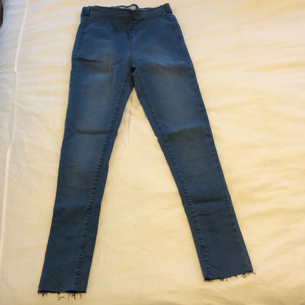Free People High wasted skinny jeans